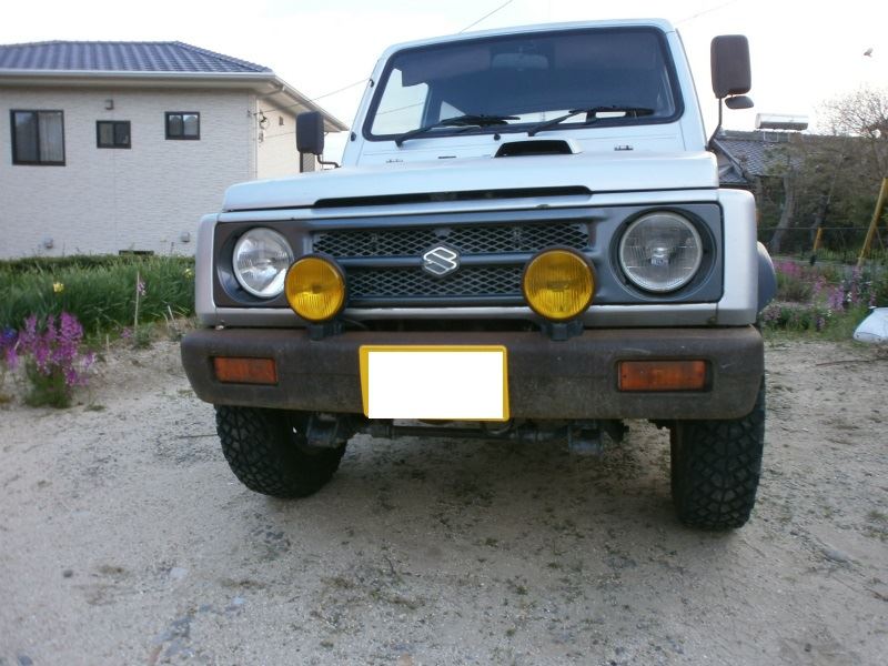 JA11ジムニー純正バンパー前後セット はやい