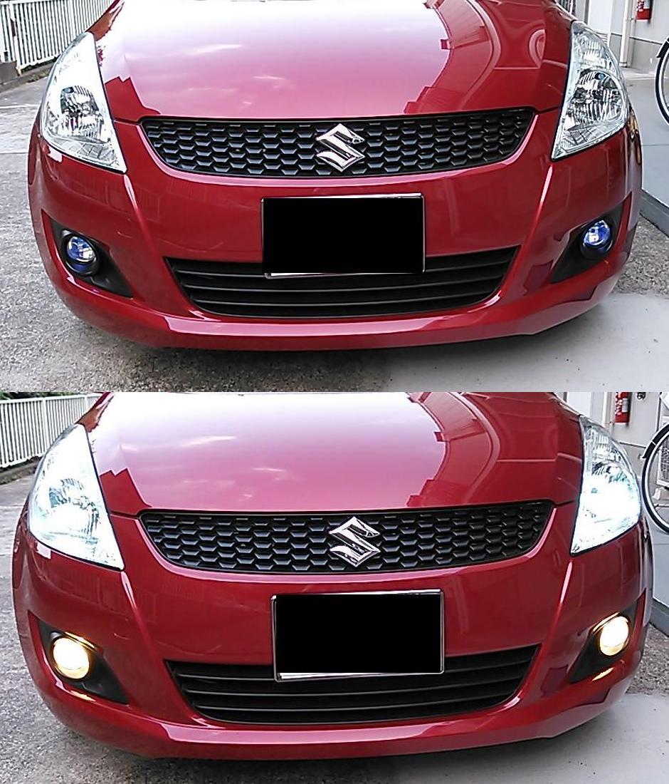 スイフト(ZC72S)のHID&LED化 ~ 失敗談 ~(スズキ