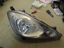GEフィット前期にシャトルのヘッドライトを着けてみた①（ホンダ