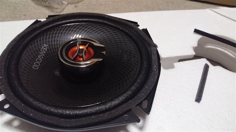 KENWOOD 17cmスピーカー KFC-RS171 フロント取り付け編（ホンダ