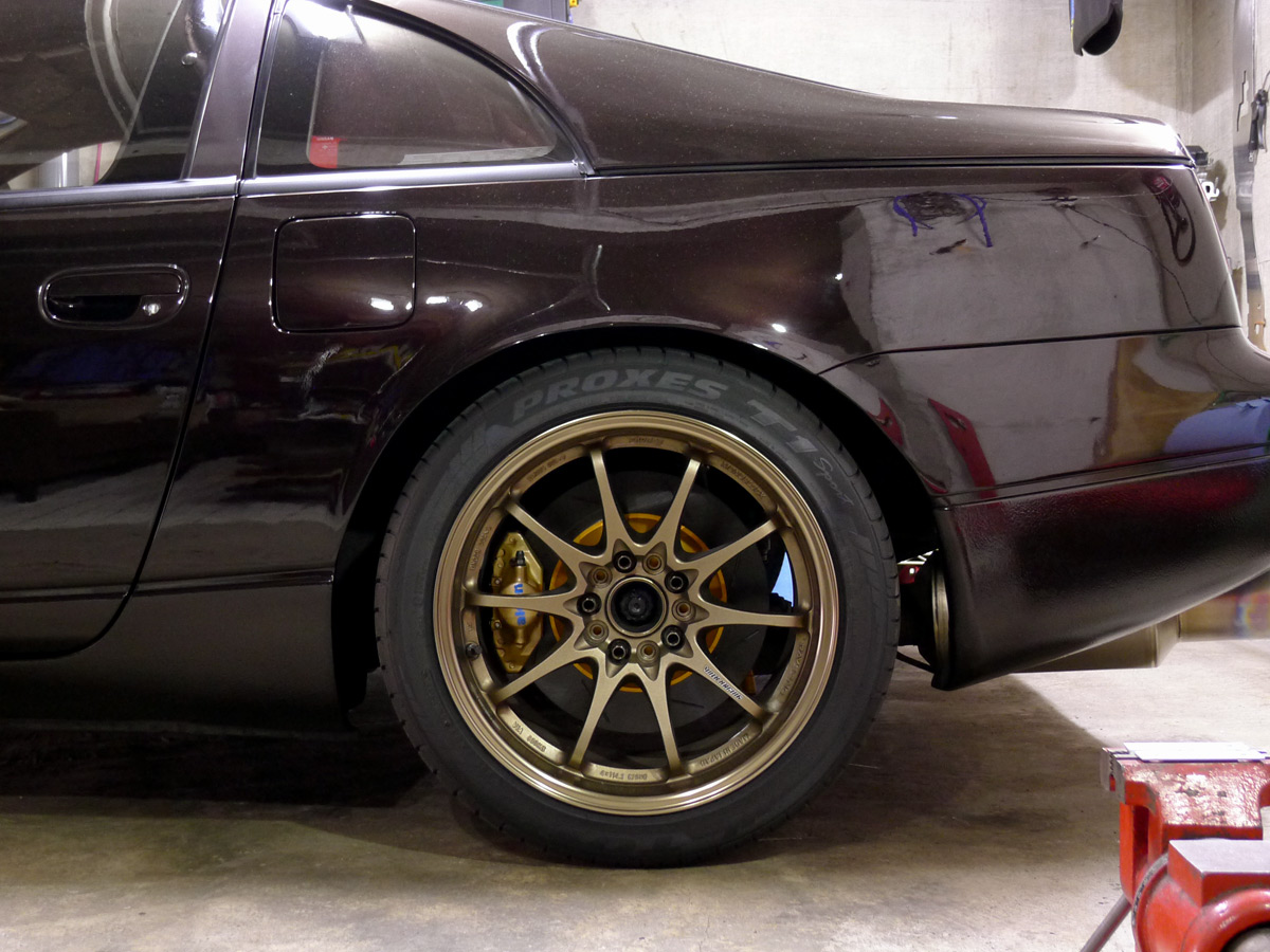 Z32na ≫ リアブレーキ 3ピースディスクローター 交換(日産 フェアレディZ・Z32)by AKY - みんカラ Z32na ≫ リアブレーキ 3ピースディスクローター 交換(日産 フェアレディZ・Z32)by AKY - みんカラ