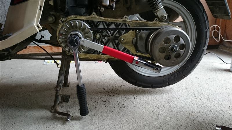 ハイスピードプーリーに交換(ヤマハ JOG 27V)by tigerz1a - みんカラ ハイスピードプーリーに交換(ヤマハ JOG 27V)by tigerz1a - みんカラ