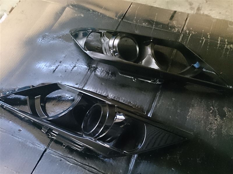 ヘッドライト加工 インナー塗装(トヨタ カムリハイブリッド・XV50系 ヘッドライト加工 インナー塗装(トヨタ カムリハイブリッド・XV50系