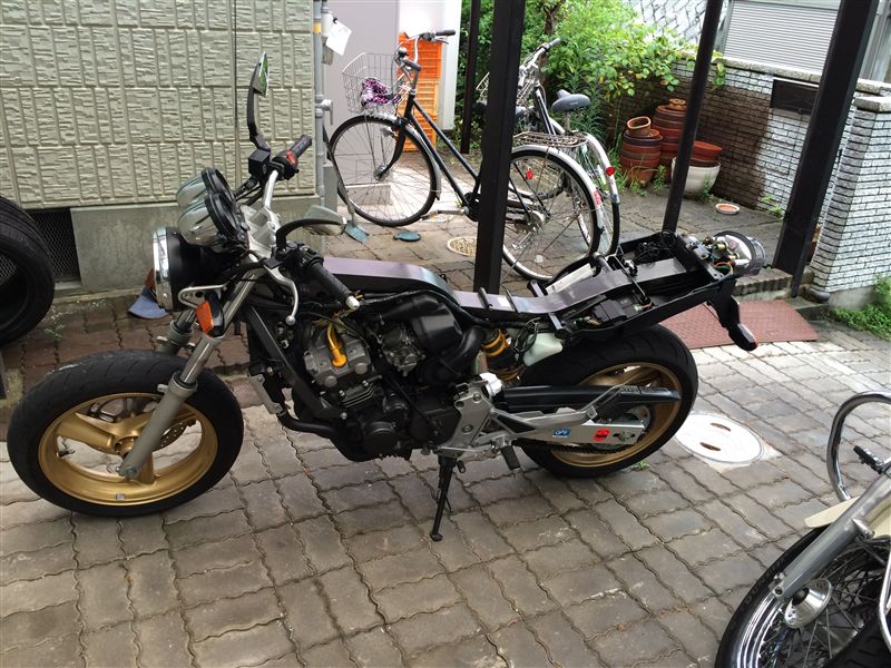全塗装しました〜！（ホンダ ホーネット250）by HORNTE - みんカラ