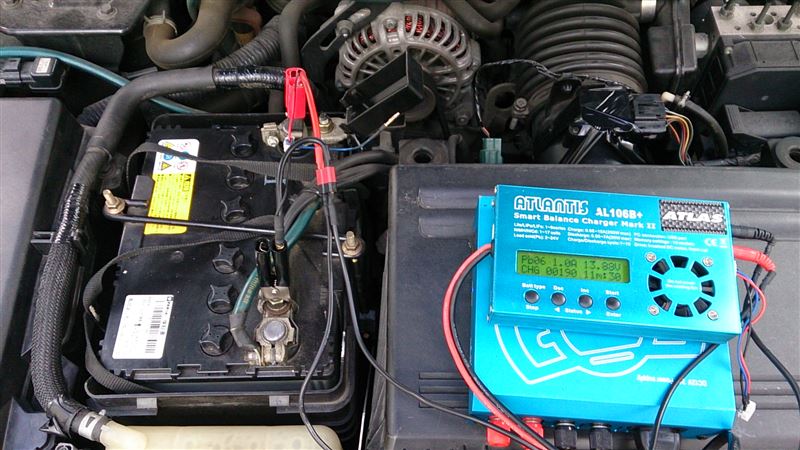 ENG始動できず。スターターモーター故障と対策品へ交換（マツダ