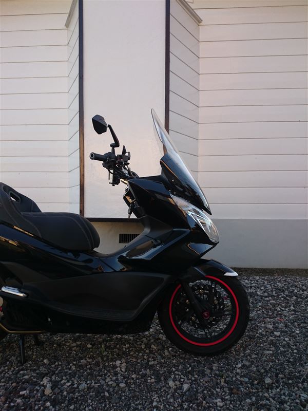 ボディマウントシールドとロングスクリーンの違い（ホンダ PCX