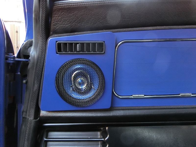 ベンチレーション機能付きフロントスピーカー専用ネットグリル