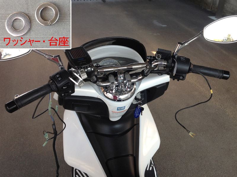 ホンダ純正 スポーツグリップヒーター 取り付け ホンダ Pcx By かにきち みんカラ