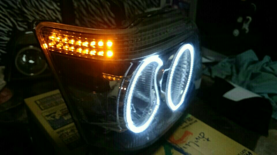 ヘッドライト大改造？ 完成♪（ダイハツ アトレーワゴン・S300系