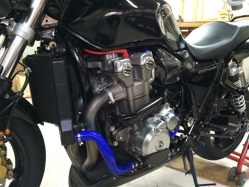 ラジエーター交換（ホンダ CB1300 SUPER FOUR (スーパーフォア