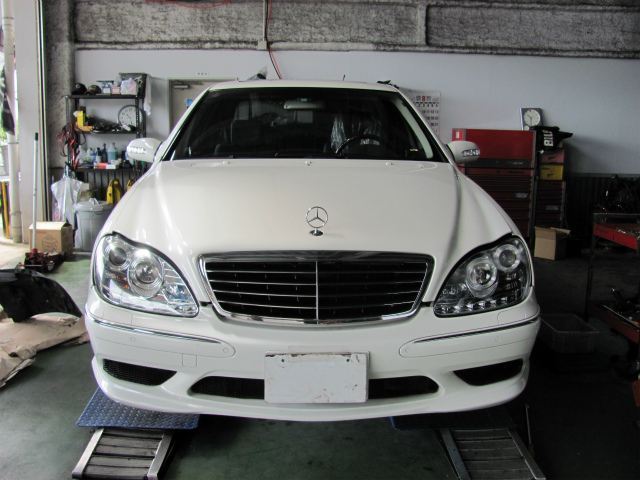 W220 S500 02y ロアアーム交換他(メルセデス・ベンツ Sクラス)by ...