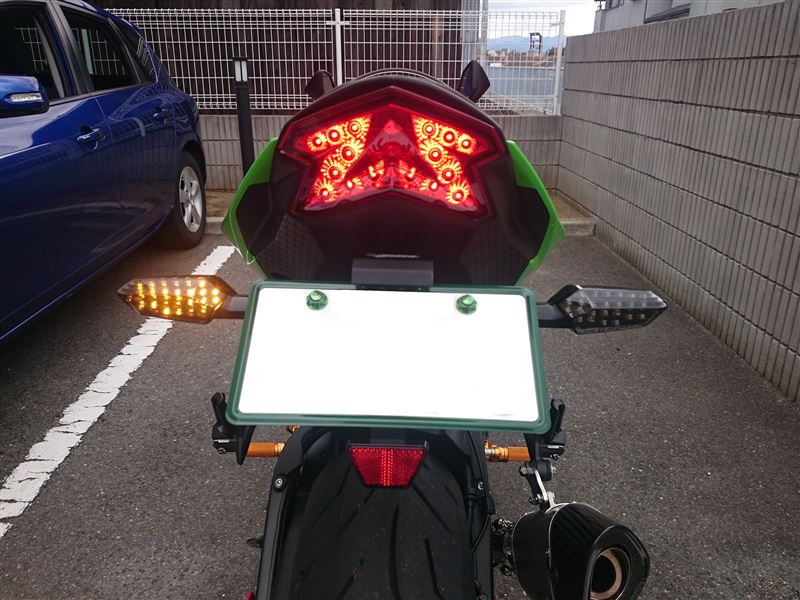 ウインカーLED化（カワサキ ZX-6R）by takumi401 - みんカラ
