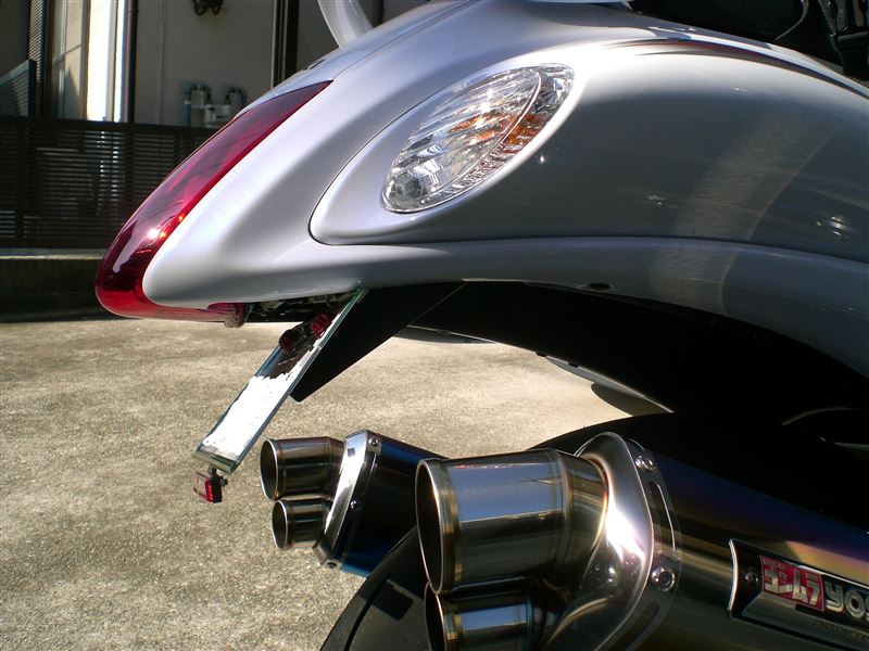 自作フェンダーレス化（スズキ GSX1300R HAYABUSA (ハヤブサ