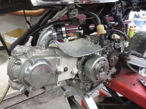キタコ88ccから武川スーパーヘッド4V+Rスカット106ccへ その2