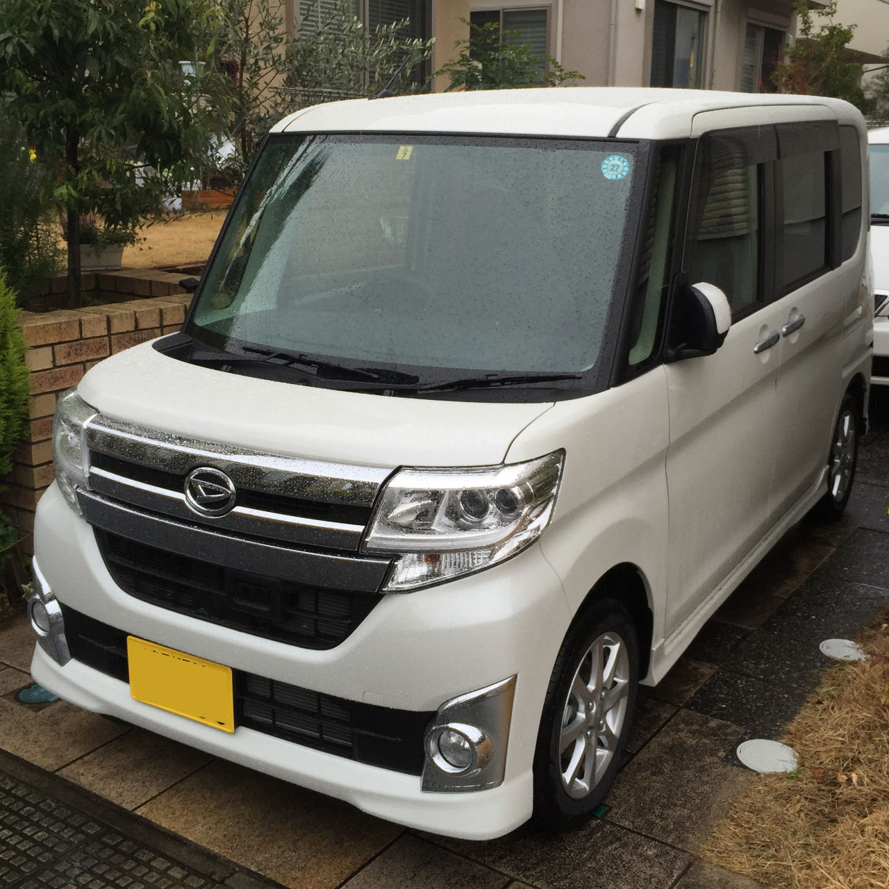 タントカスタムLA600S タイヤホイール交換（ダイハツ タント
