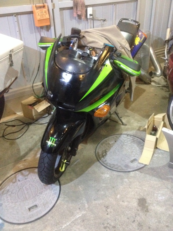 レーシングアッパーカウル（カワサキ ZZR1100）by りゅうちゃん