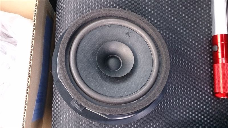 インナーバッフル取り付け＆スピーカー交換 TS-F1730S（スズキ