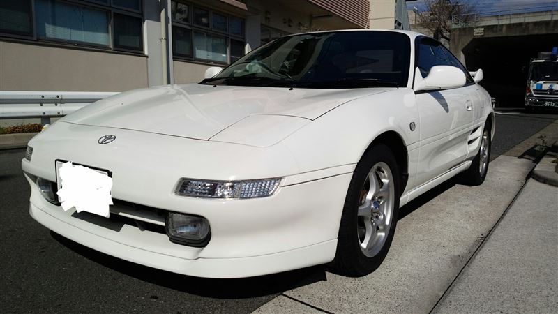 フロントウインカー&サイドマーカーのクリスタル化（トヨタ MR2