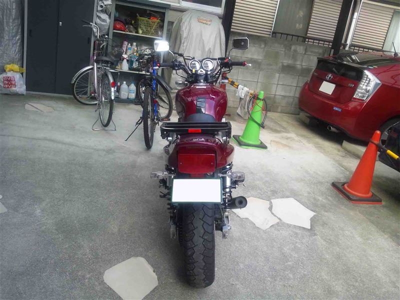 リヤキャリア取り付け（ホンダ CB750）by bob76 - みんカラ