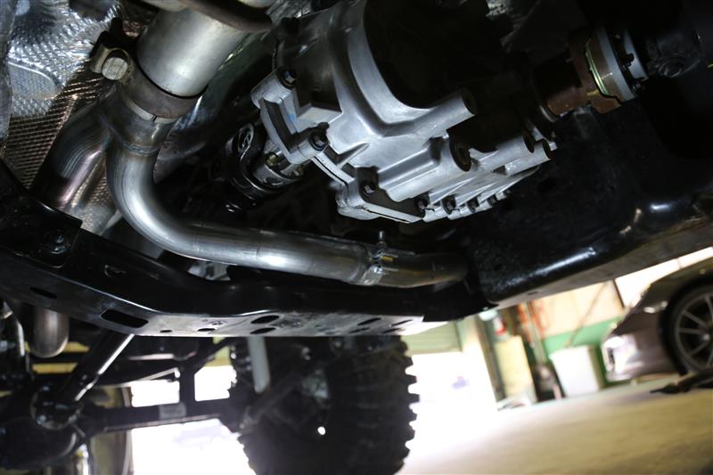 jeep wrangler Unlimited afe power Yーpipe交換！（ジープ