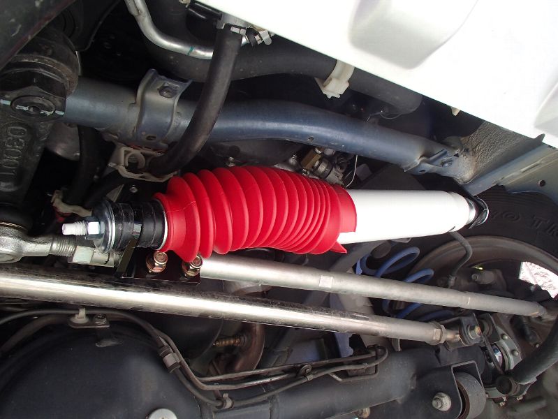 ジムニー (JB23W) ランチョ ステアリングダンパー取り付けブラケットセット by yatto - みんカラ ジムニー (JB23W) ランチョ ステアリングダンパー取り付けブラケットセット by yatto - みんカラ