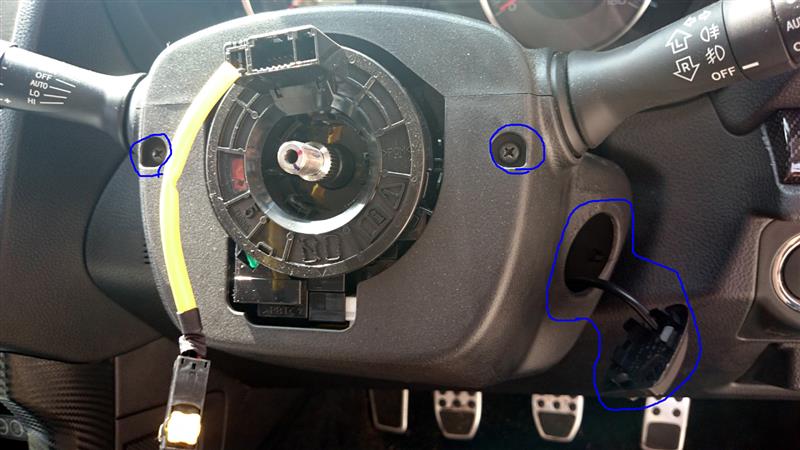 ウインカーレバーダウングレード(笑) その2（スバル
