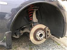 フロント異音発生からハブベアリング交換（日産 スカイライン