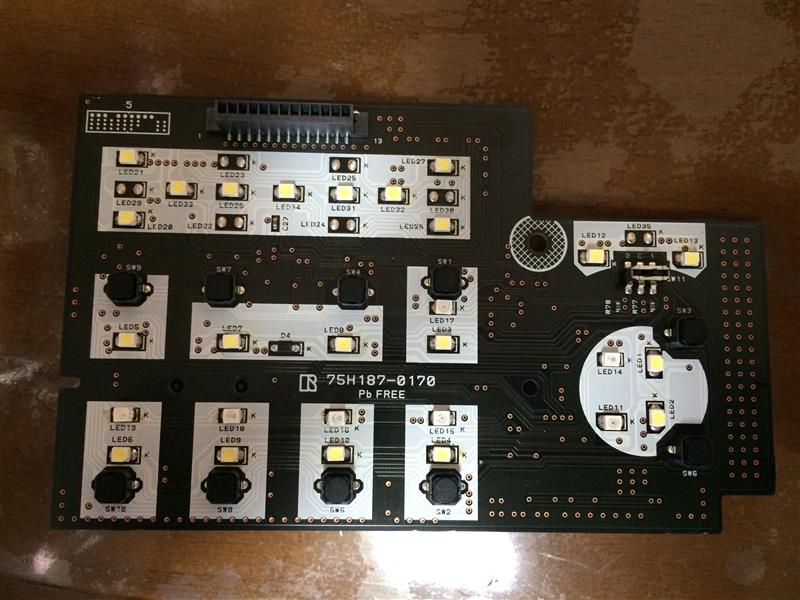 エアコンパネルLED打ち替え（トヨタ ハイエースバン・H200系）by