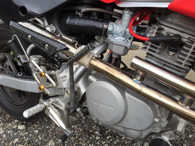 PD22キャブ交換(NSF100純正)(ホンダ XR100 モタード)by capital