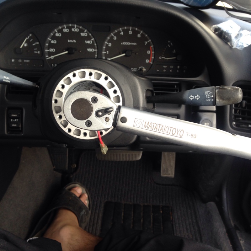 モモステ 取り付け（日産 シルビア・S13）by s13 Q's - みんカラ