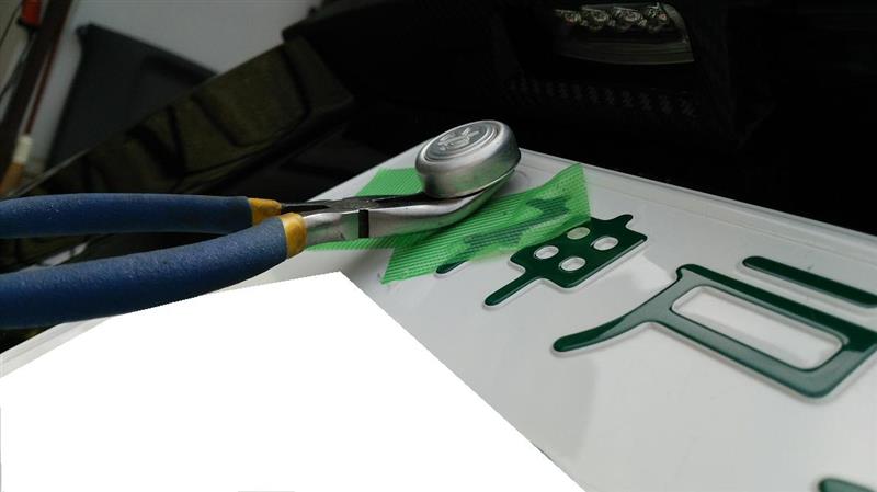 ナンバーフレーム取り付け 封印再利用 トヨタ ヴォクシー By Pogu みんカラ ナンバーフレーム取り付け 封印再利用 トヨタ ヴォクシー By Pogu みんカラ