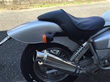 ホンダ マグナ50】リアフェンダー完成！リアサスも交換 HONDA