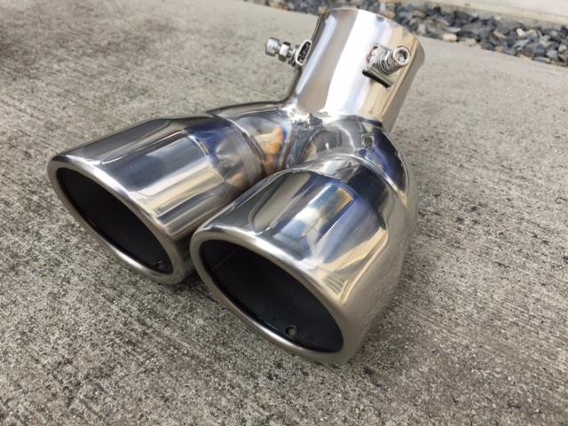 マフラーカッター取付（ダイハツ タントカスタム・LA600/610S