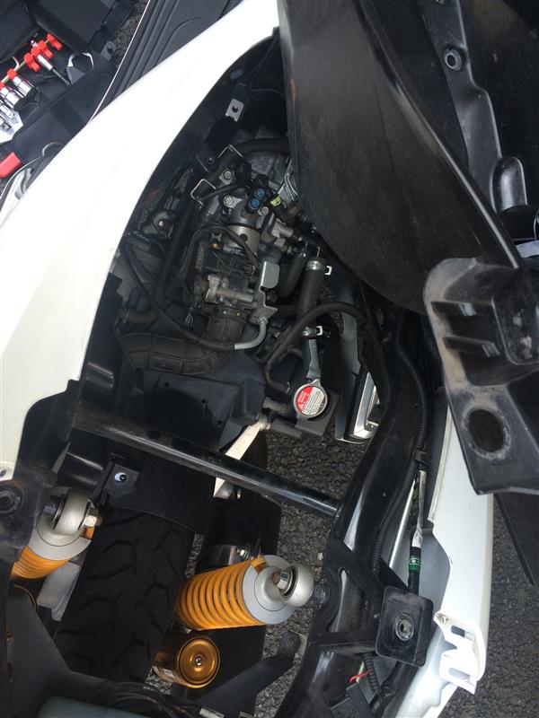 ADIO BB-SHOOTエアクリーナー取付（ホンダ PCX150）by DH＠K.S