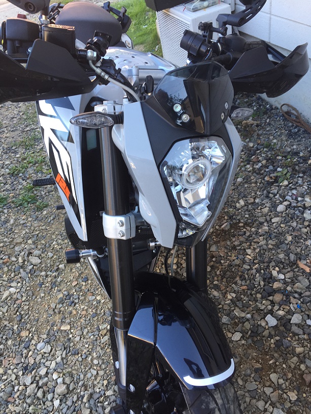 ヘッドランプ プロジェクターHID化 その3（KTM 125Duke）by