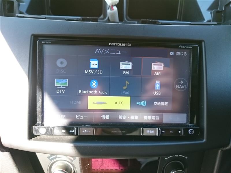 カーナビのaux端子へ接続 スズキ スイフト Zc Zd 2 By 紺色スタイル みんカラ