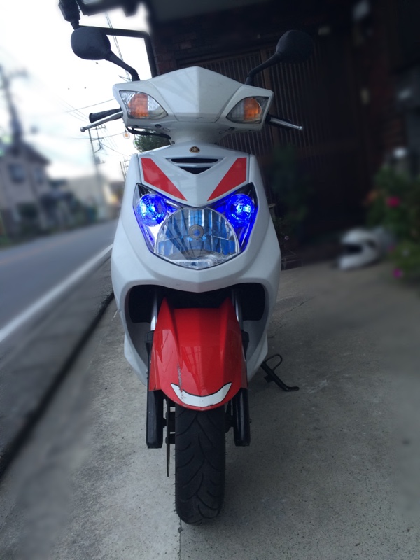 シグナスX ポジションランプをLEDに交換 by KuRi - みんカラ シグナスX ポジションランプをLEDに交換 by KuRi - みんカラ