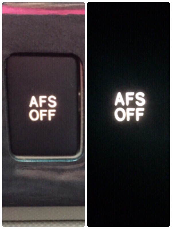 トヨタ(純正)改 AFS OFFスイッチLED打ち替え済み基板に交換(美白化)②（トヨタ エスティマ・50系）by オキティマG みんカラ