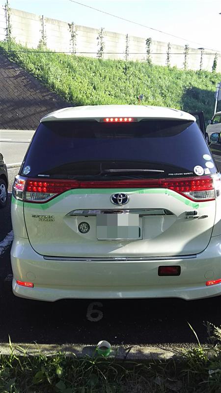 後期AERAS用テールランプへの交換+α その2（トヨタ エスティマ