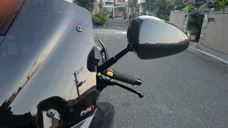 ミラーステー調整　確認