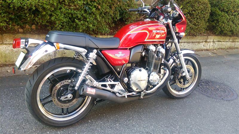 ヨシムラ手曲げショート管補修・取付け（ホンダ CB1100）by シー ...