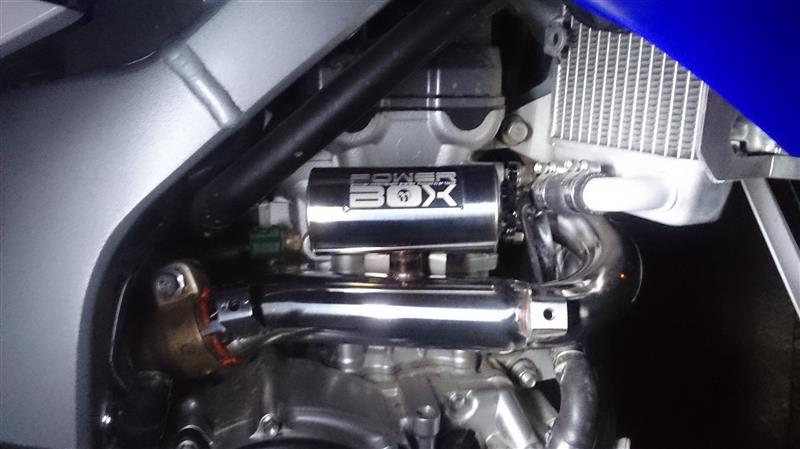 SP忠男 POWER BOX PIPE 2を取り付け(ヤマハ WR250R)by おやぢ SP忠男 POWER BOX PIPE 2を取り付け(ヤマハ WR250R)by おやぢ