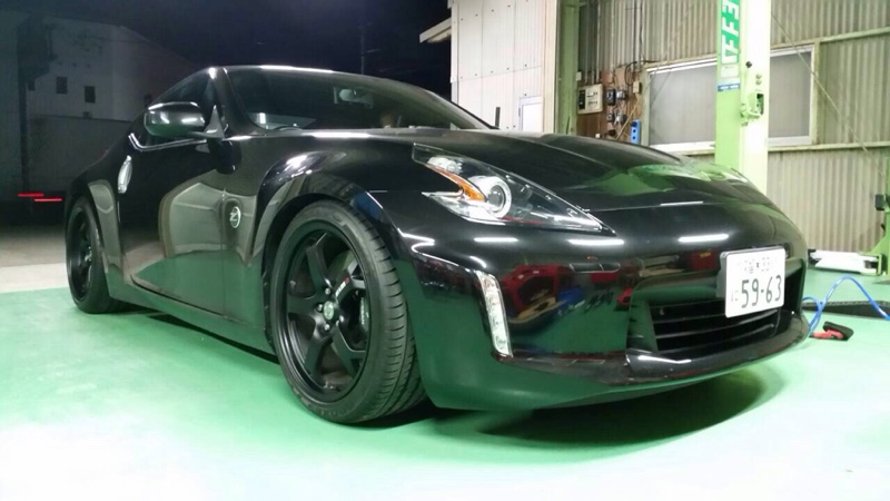 Z34のタナベ車高調組み付け!(日産 フェアレディZ・Z34)by Gokurou ...