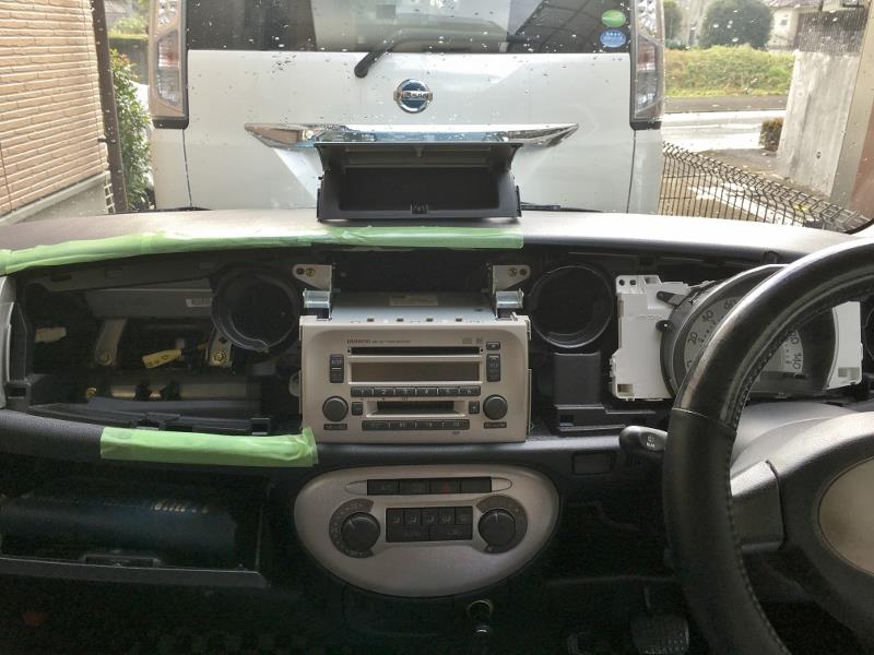 カーステレオ取付（ダイハツ ミラジーノ・L650/660系）by