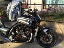Vmax17 Y's Gear leaf screen installation（ヤマハ VMAX）by