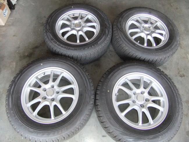 18→16 インチダウンスタッドレス&BS ECO FORME SE-10 TNE52後期 ...