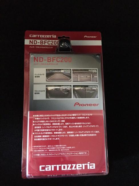 フロントカメラ カロッツェリアND-BFC200取付け TNE52後期 フロントカメラ カロッツェリアND-BFC200取付け TNE52後期