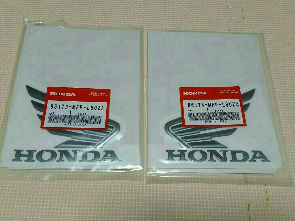 ホンダ純正 立体エンブレム の取りつけ ホンダ Cb400 Super Four Hyper V Tec Revo By ごんじぃ Gonzy24 みんカラ