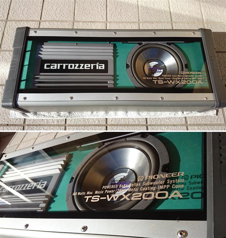 carrozzeria サブウーファー TS-WX200A （清掃編）（トヨタ