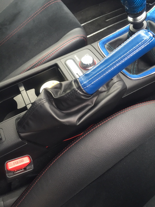 ☆WRX STI( GVB/GRB) 6MTシフトブーツ&サイドブレーキブーツ - 内装 ☆WRX STI( GVB/GRB) 6MTシフトブーツ&サイドブレーキブーツ - 内装